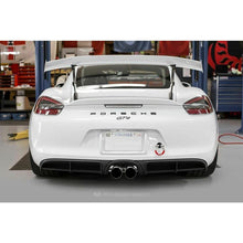 Load image into Gallery viewer, Fabspeed 981 Cayman GT4 Lightweight Competition Exhaust System (FS.POR.981GT4.CESBR)