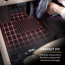 Load image into Gallery viewer, 3D Maxpider KAGU Floor Mat, BLACK, 2ND ROW (L1MZ03921509)