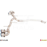 GTHAUS GT2 Racing Exhaust (Dual Side) Titanium for 2011-2016 Nissan GT-R(NI0122309)