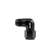 Load image into Gallery viewer, HPS Pefromance AN-6 90 Degree Male to Female Swivel Coupler Aluminum (AN9211-6)