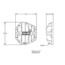 Load image into Gallery viewer, B&amp;M Racing Cast Aluminum Differential Cover for Dana 60/70 (10314)