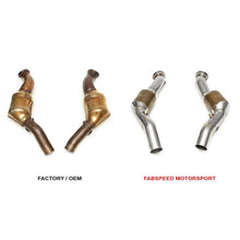 Load image into Gallery viewer, Fabspeed Maserati Ghibli Primary Sport Cat Downpipes (FS.MAS.GH.SCDP)