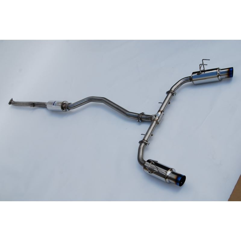 Invidia 70mm N1 Cat Back Exhaust - Burnt TI Tips for 2022+ Honda Civic Si (1.5T) (HS22HS4GD1STL)