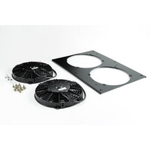 Load image into Gallery viewer, CSF Cooling - Racing &amp; High Performance Division Porsche 944 All-Aluminum Fan Shroud w/ Dual 9-inch SPAL Fan (8180)