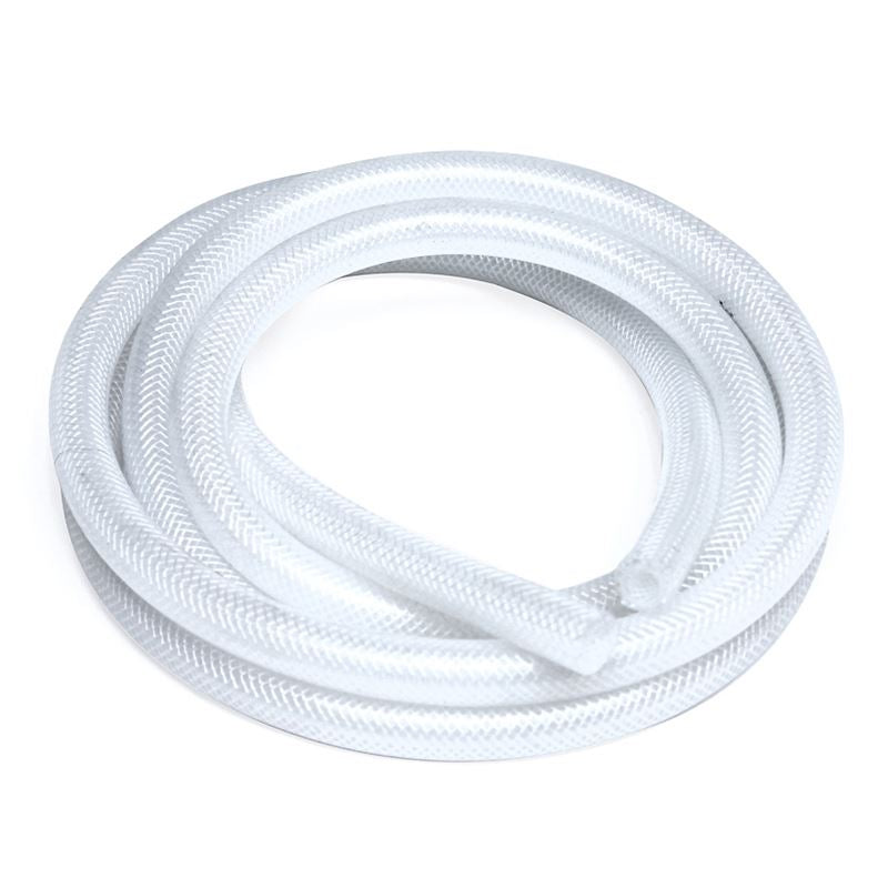 HPS 1/4" ID Clear high temp reinforced silicone heater hose, Max Working Pr (HTHH-025-CLEAR)