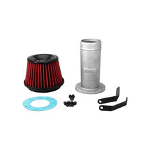 Load image into Gallery viewer, APEXiÂ® Power Metal Polished Short Ram Air Intake System with Red Filter (508-H001)