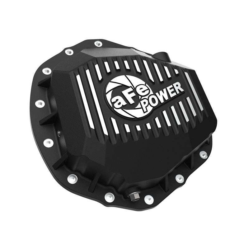 aFe Pro Series Rear Differential Cover Black w/Machined Fins and Gear Oil(td)L5P(46-71261B)