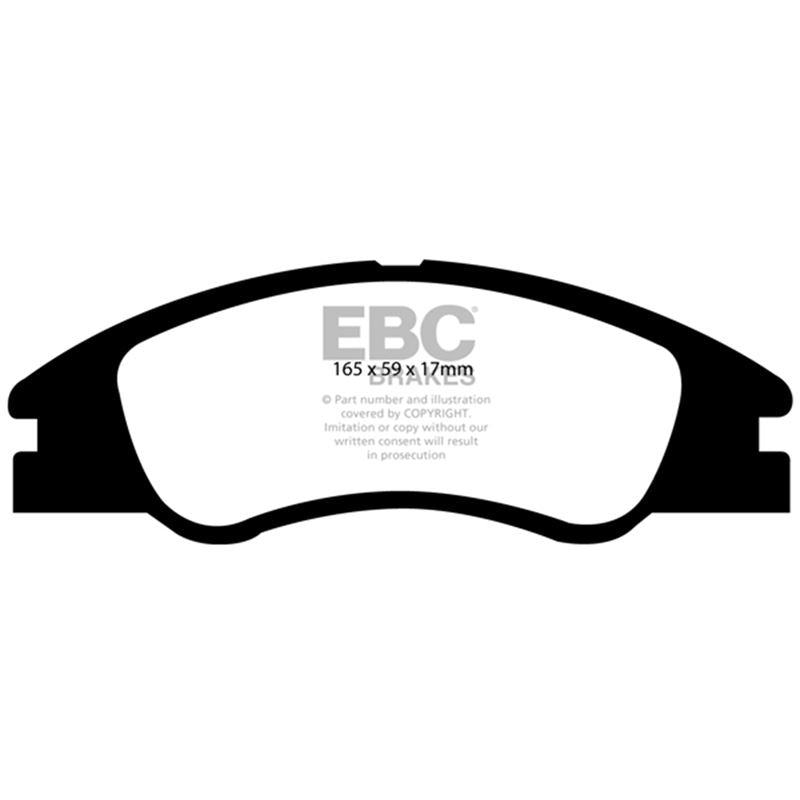 EBC Greenstuff 2000 Series Sport Brake Pads (DP21568)