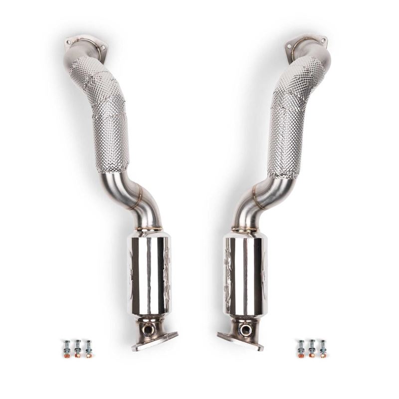 Fabspeed Porsche 718 GT4 RS Over Axle Link Pipes (2022+) (FS.POR.718GT4RS.ROA)