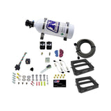 Nitrous Express Dual Dom/Alc Nitrous Kit (100-500HP) w/5lb Bottle (50275-05)