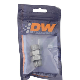 DeatschWerks 8AN ORB Male to 8AN ORB Male Swivel Adapter - Anodized DW Titanium (6-02-0426)