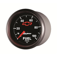 Load image into Gallery viewer, AutoMeter Sport-Comp II GM 52mm 0-100 PSI Full Sweep Electronic Fuel Pressure Gauge (3663-00406)