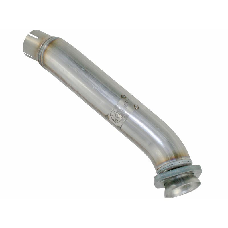 aFe Twisted Steel 2-1/2 IN Aluminized Steel Loop-Delete Downpipe (48-06209)