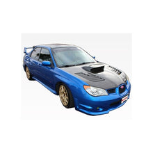 Load image into Gallery viewer, VIS Racing Tracer Style Black Carbon Fiber Hood (06SBWRX4DTRA-010C)