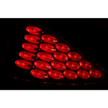 Load image into Gallery viewer, ANZO USA 2003-2005 Nissan 350Z LED Taillights Smoke (321254)