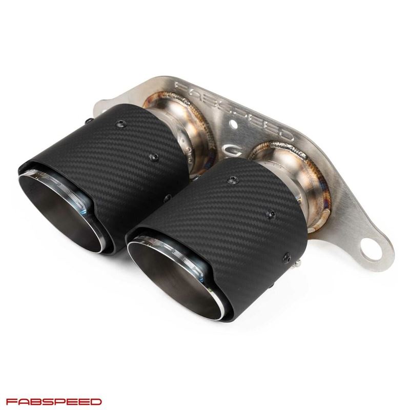 Fabspeed 997.2 GT3/GT3 RS Deluxe Dual Style Tips (10-11) (FS.POR.9972GT3.DLTB)