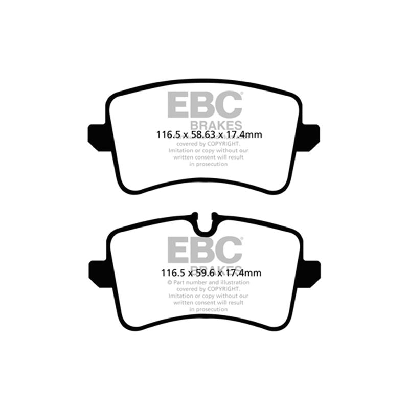 EBC Yellowstuff Street And Track Brake Pads (DP42082R)