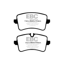 Load image into Gallery viewer, EBC Yellowstuff Street And Track Brake Pads (DP42082R)