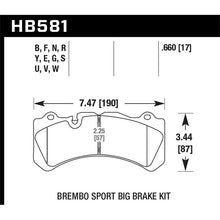 Load image into Gallery viewer, Hawk Performance HPS Brake Pads (HB581F.660)