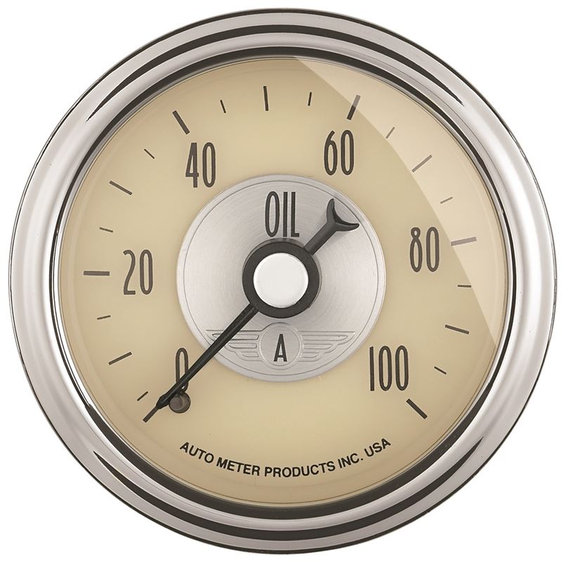 AutoMeter Prestige Series 52mm 0-100 PSI Mechnical Oil Pressure Gauge (2021)