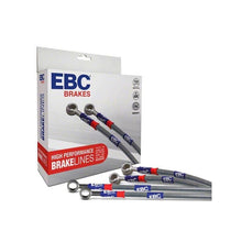 Load image into Gallery viewer, EBC Stainless Braided Brake Lines (BLA7702-3L)