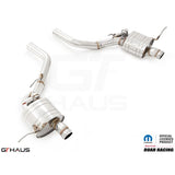 GTHaus GTC VC Roar Super Racing series, Stainless Steel, Utilizes OE Tips for 2011-2020 Jeep Grand Cherokee(JE0121800)