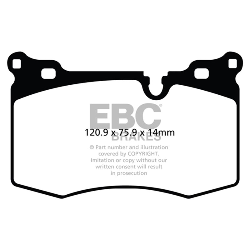 EBC Greenstuff 2000 Series Sport Brake Pads (DP21854)