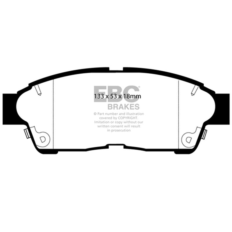 EBC Ultimax OEM Replacement Brake Pads (UD695)