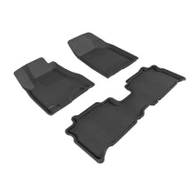 Load image into Gallery viewer, 3D Maxpider KAGU Floor Mat, BLACK, 1ST ROW/2ND ROW (L1LX03901509)