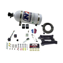 Load image into Gallery viewer, Nitrous Express 4150 4-BBL/Alcohol Nitrous Kit (50-300HP) w/10lb Bottle (30045-10)