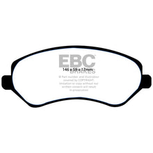 Load image into Gallery viewer, EBC Yellowstuff Street And Track Brake Pads (DP41612R)