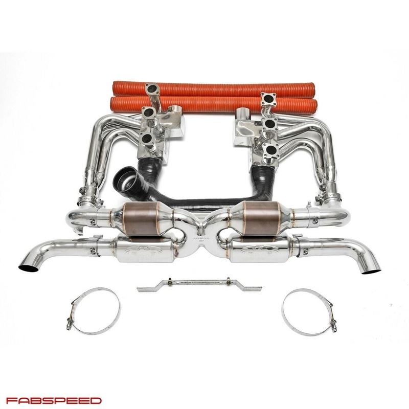 Fabspeed 964 Carrera RSR Header Muffler Kit (89-94) (FS.POR.964.RSRWOHS)