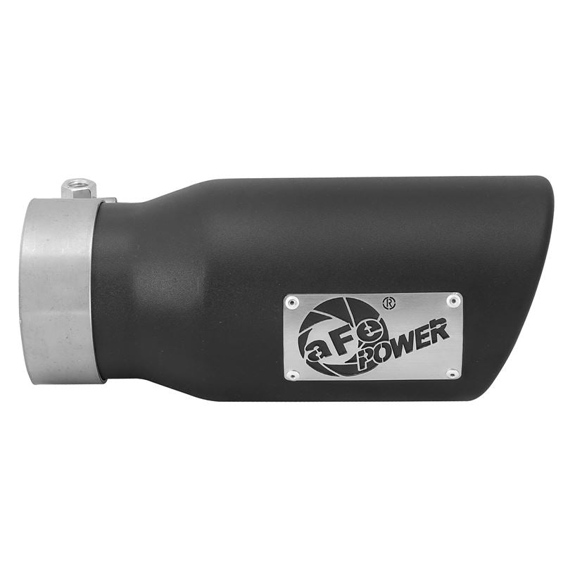 aFe MACH Force-Xp 409 Stainless Steel Clamp-on Exhaust Tip Black (49T30401-B09)