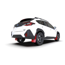 Load image into Gallery viewer, Rally Armor Red Mud Flap/White Logo for 2024 Subaru Crosstrek (MF106-UR-RD-WH)