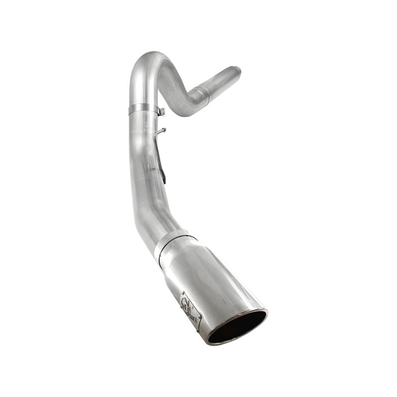 aFe ATLAS 5 IN Aluminized Steel DPF-Back Exhaust System w/Polished Tip (49-03054-P)