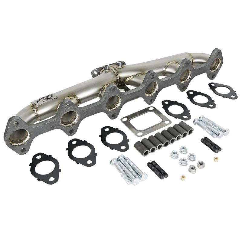 aFe Twisted Steel 304 Stainless Header w/ T4 Turbo Manifold (48-32019)