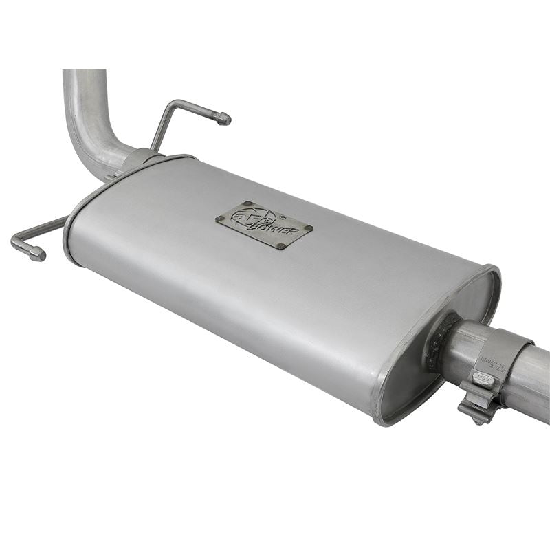 aFe Scorpion 2-1/2 IN Aluminized Steel Cat-Back Exhaust System w/ Polished Tip (49-06039-P)