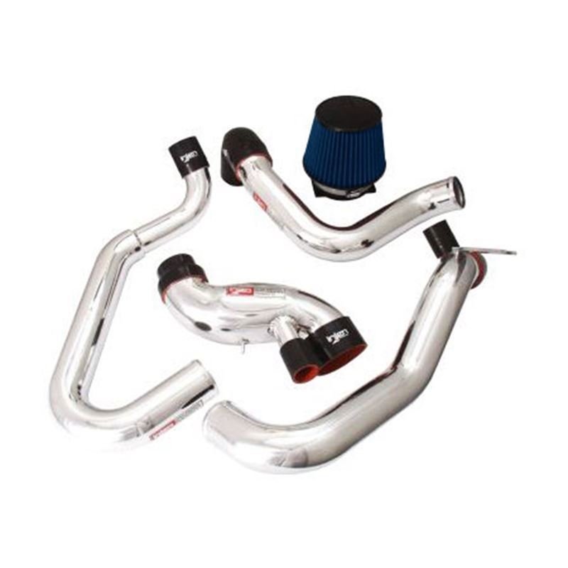 Injen 03-06 Evo 8/9/MR Cast Aluminum Intake System w/ Full Intercooler Piping Polished Short Ram Int (SP1898P)