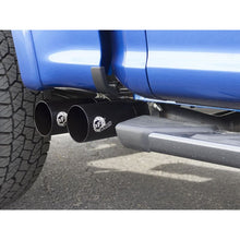 Load image into Gallery viewer, aFe Rebel Series 3 IN to 2-1/2 IN 409 Stainless Steel Cat-Back Exhaust w/Black Tip for 2021-2021 Ford F-150(49-43128-B)