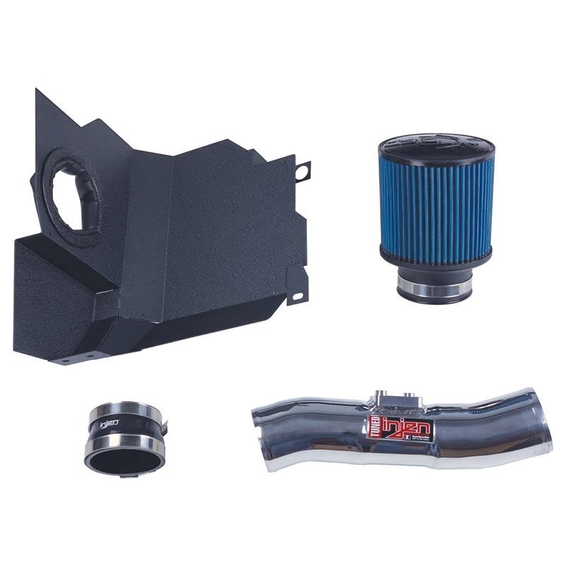 Injen Polished Short Ram Air Intake System with SuperNano-Web Dry Air Filter (SP1677P)