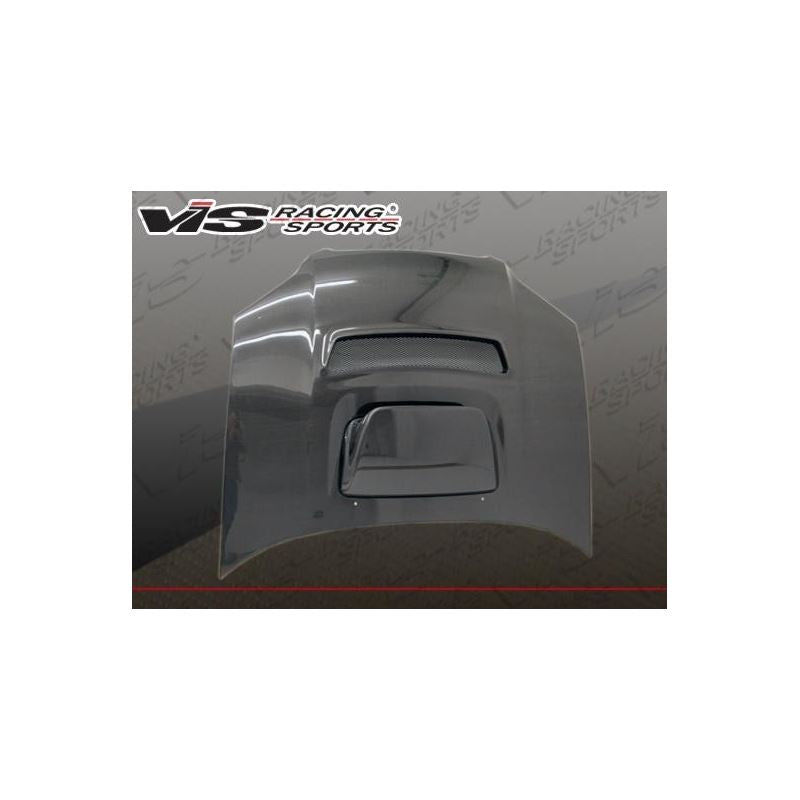 VIS Racing V Line Style Black Carbon Fiber Hood (04SBWRX4DVL-010C)