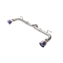 Load image into Gallery viewer, aFe Takeda 2-1/2 IN 304 Stainless Steel Axle-Back Exhaust System w/Blue Flame Tips (49-37014-L)