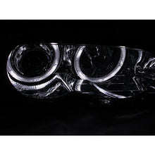 Load image into Gallery viewer, ANZO USA 2000-2003 BMW 3 Series E46 Projector Headlights w/ Halo Chrome (121268)