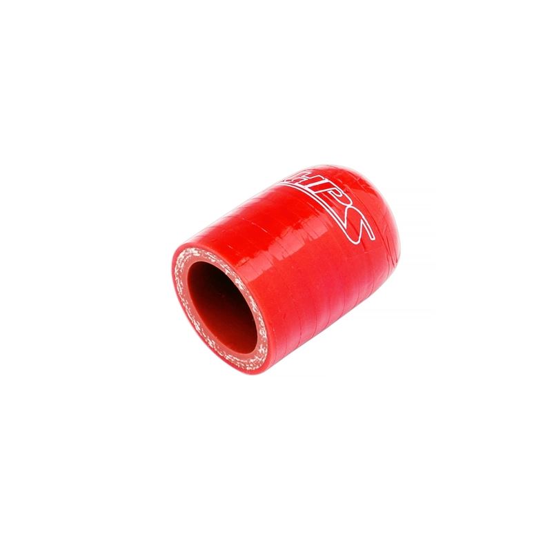 HPS 3-Ply Reinforced High Temp. Silicone Bypass Cap, 5/8" Id, Red (RSCC-062-RED)