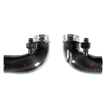 Load image into Gallery viewer, Eventuri BMW F90 M5 / F9X M8 Carbon Turbo Inlet Set (EVE-F9XM5M8-CHG)