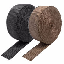 Load image into Gallery viewer, Thermo Tec Exhaust Wrap 50 Foot x 2 Inch Black Up To 1800 Degree F Ricochet Rogue Series (11072)