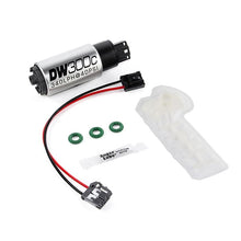 Load image into Gallery viewer, Deatschwerks DW300C series, 340lph compact fuel pump (in-tank) without mounting clips w/ Install Kit (9-307-1010)