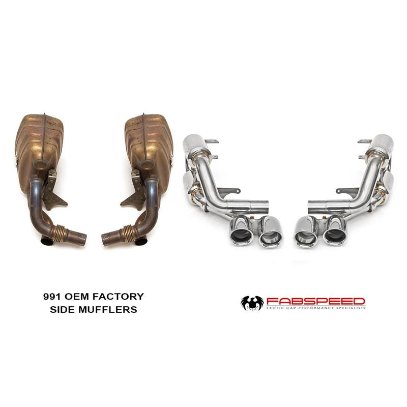 Fabspeed 991 Carrera Supercup Exhaust System (12-16) (FS.POR.991.SCUP34B)