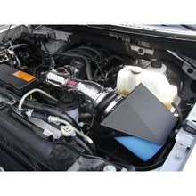 Load image into Gallery viewer, Injen 09-10 Ford F-150 3 valve V8 4.6L Wrinkle Black Power-Flow Air Intake System (PF9028WB)