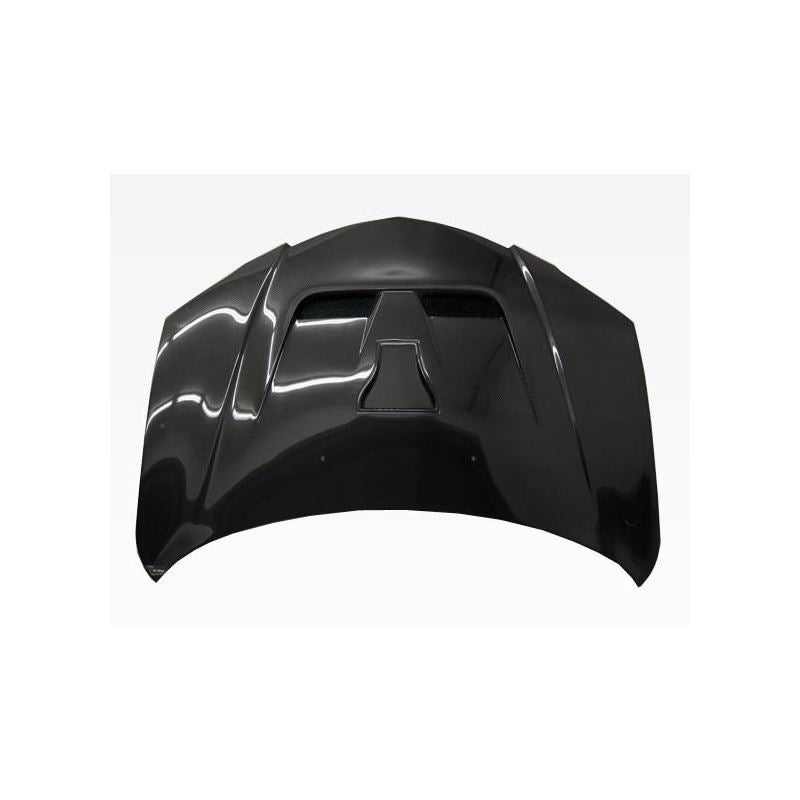 VIS Racing Fuzion Style Black Carbon Fiber Hood (04MZ34DFUZ-010C)